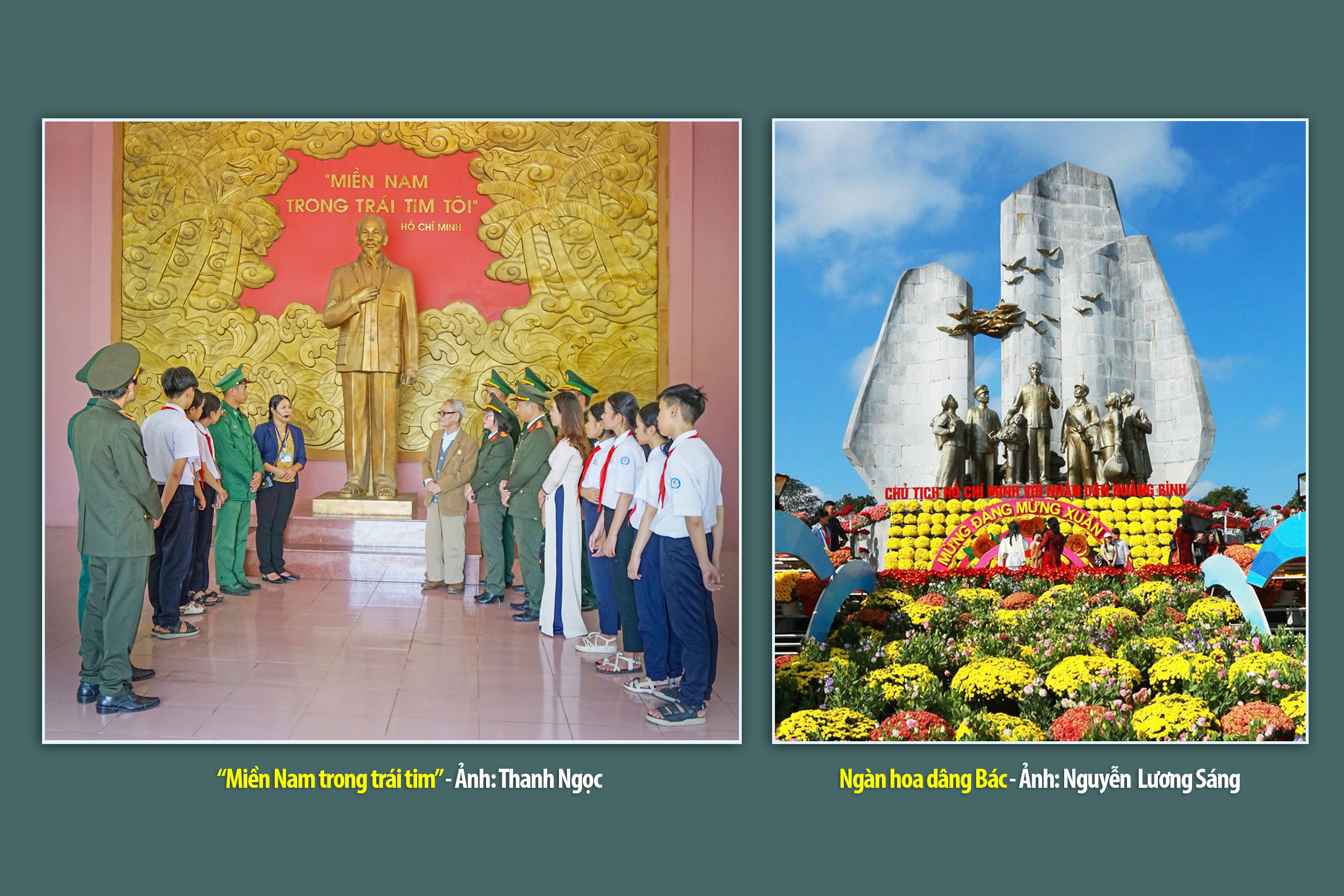 "Miền Nam trong trái tim"; Ngàn hoa dâng Bác