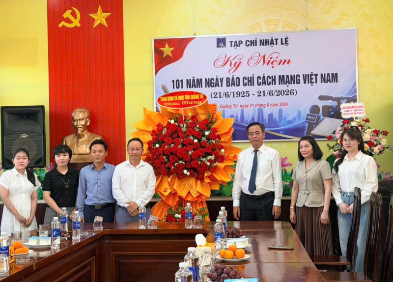 Lời cảm ơn của Tạp chí Nhật Lệ nhân ngày Báo chí Cách mạng Việt Nam