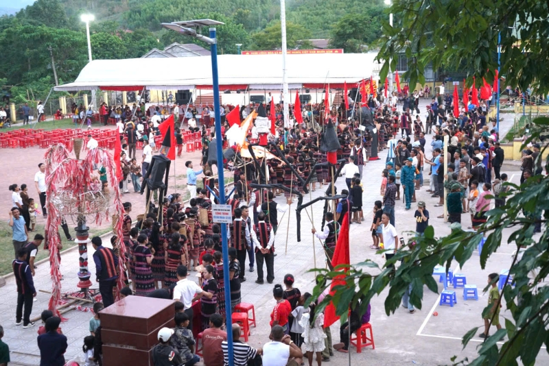 Lễ hội ARiêu Piing của người Pa Kô được công nhận là Di sản văn hóa phi vật thể quốc gia
