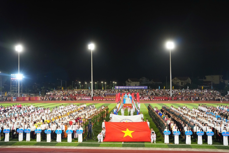 Khai mạc Đại hội Thể dục thể thao tỉnh Quảng Trị lần thứ I