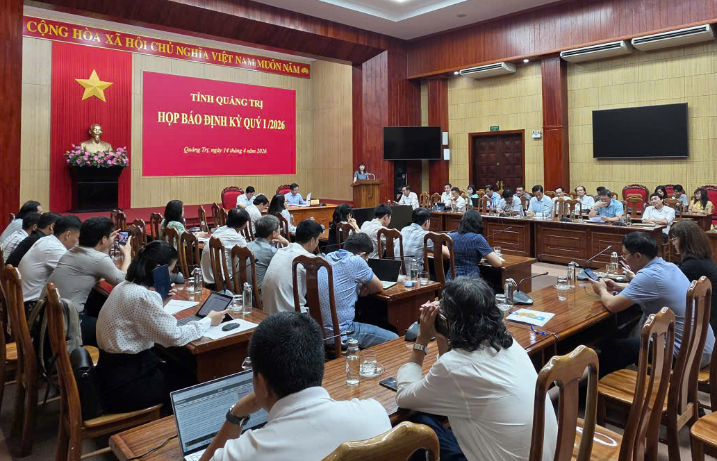 Toàn cảnh buổi họp báo - Ảnh: P.V